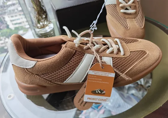 Baskets running — Project Cloud beige
