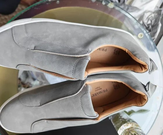 Slip-on daim — Primark gris